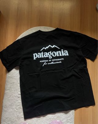 Camiseta Patagonia Negra