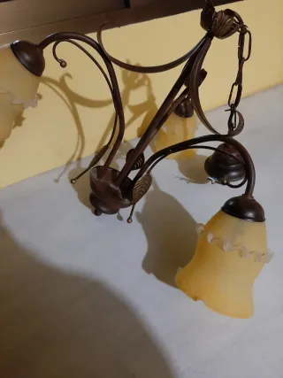 2 Lámparas de techo colgante