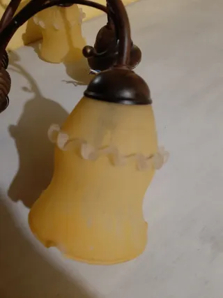 2 Lámparas de techo colgante