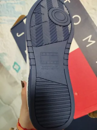 Zapatillas Tommy Jeans Blancas y Rojas