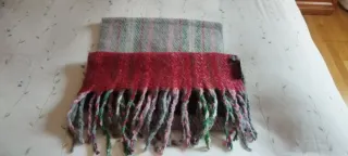 Pack 2 bufandas cuadros y rayas