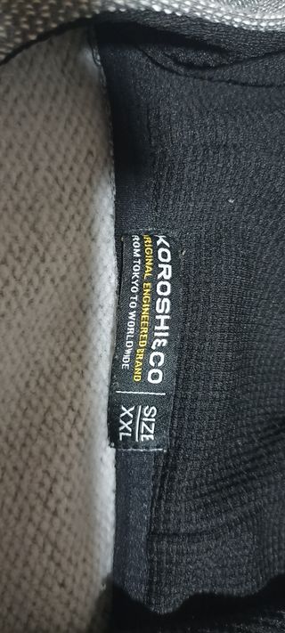 Sudadera con capucha Koroshi gris