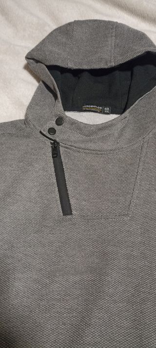 Sudadera con capucha Koroshi gris