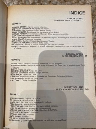 Libros policiacos “Círculo del Crimen” (2 tomos)