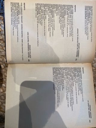 Libros policiacos “Círculo del Crimen” (2 tomos)