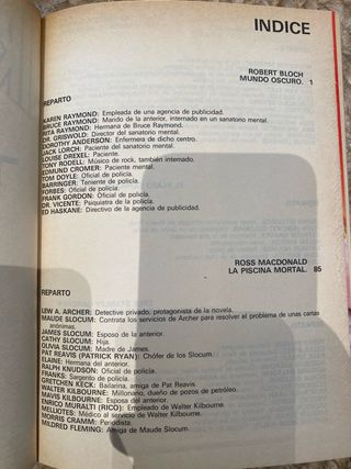 Libros policiacos “Círculo del Crimen” (2 tomos)