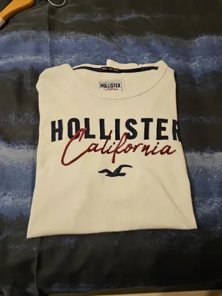 Camiseta Hollister California Blanca
