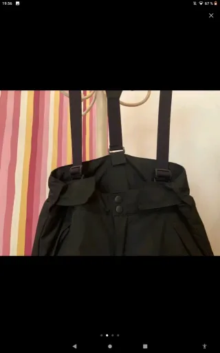 Pantalón de esquí con tirantes Talla M