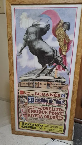 Cartel Corrida de Toros Leganés 1997