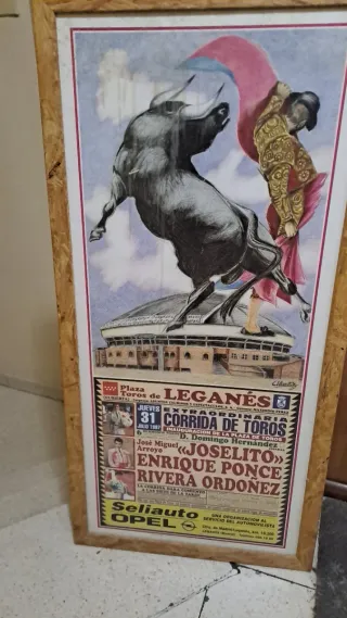 Cartel Corrida de Toros Leganés 1997