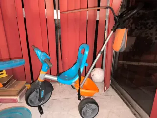 Triciclo Feber Evolutivo Azul y Naranja