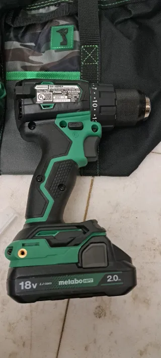 Metabo Taladro y Atornillador + Batería 2.0Ah