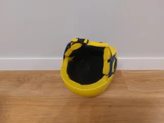 Casco de esquí infantil amarillo. Wedze 500