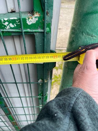 Puerta de entrada de patio