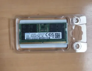 2 Módulos RAM Samsung Portátil 16gb DDR5 5600