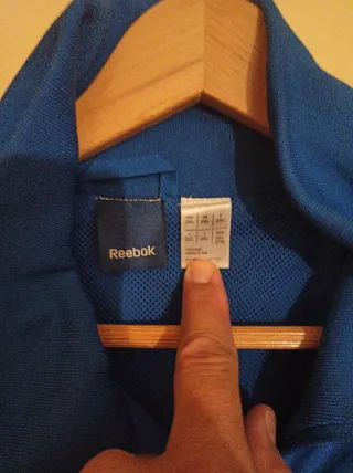 Reebok Sudadera Caballero XXL Azul