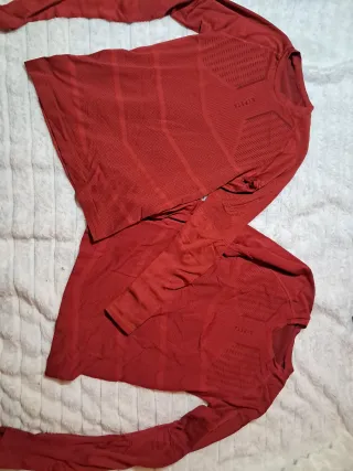 2 Camisetas Térmicas Manga Larga talla 11 años