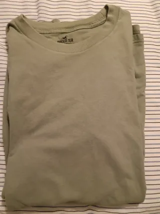 Pack 2 Camisetas Hollister Marrón y Verde