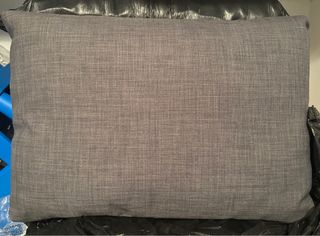 Cojines para sofá de 67x46cm color gris de tela