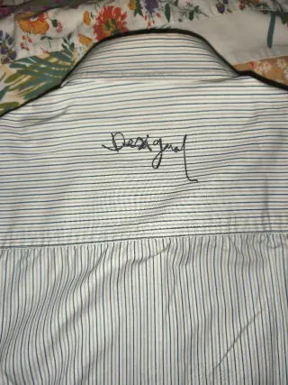 Camisa Desigual Rayas y Estampado