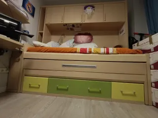 Dormitorio juvenil completo