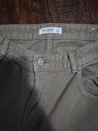 Pantalón cargo marrón talla 40
