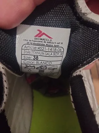 Zapatos de fútbol Tenth T 38