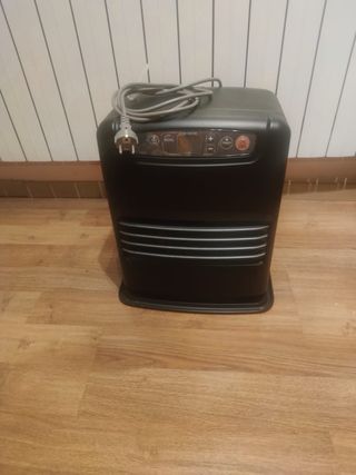 Estufa de parafina Qlima gris