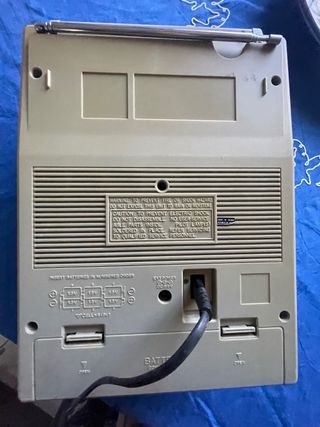 Radio e musicassette vintage Silver