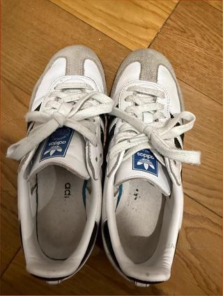 Adidas Samba Talla 36 Gris/Blanco