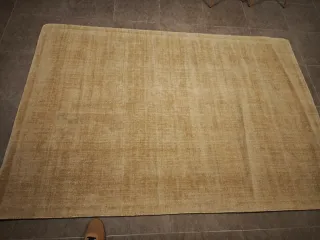 Alfombra moderna beige 230x160