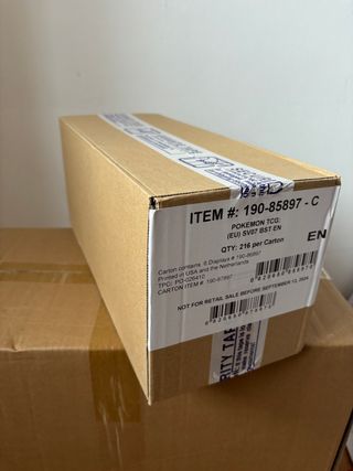 Pokemon Stellar Crown Booster Box Case