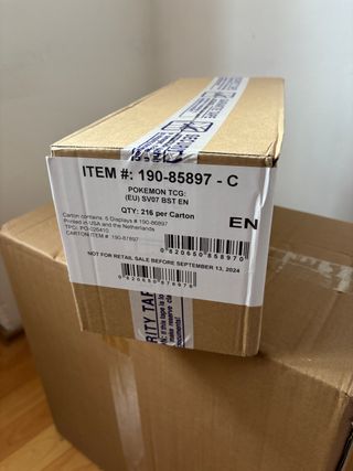 Pokemon Stellar Crown Booster Box Case
