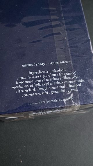 Narciso Rodriguez Bleu Noir For Him EDT 100ml