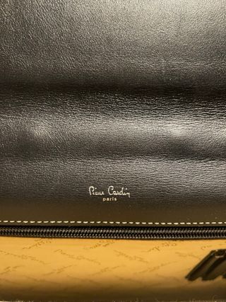 Maletín Pierre Cardin Negro Piel