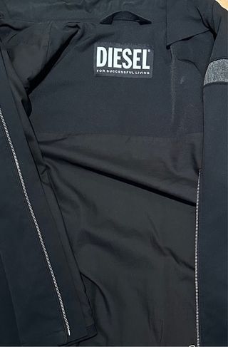 Chaqueta Diesel Negra Talla M Cremallera