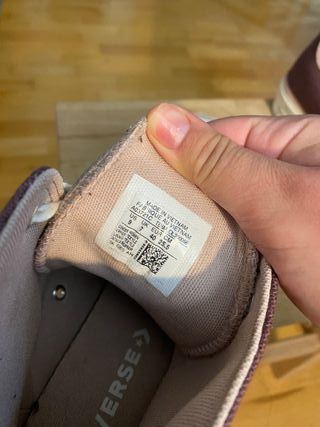 Converse All Star Originales Morado Rosa