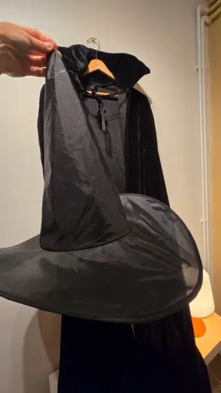 Disfraz Bruja Negro Talla Única Nuevo