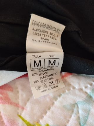 Top Rosaura nuevo, color negro, talla M, mod. 1103