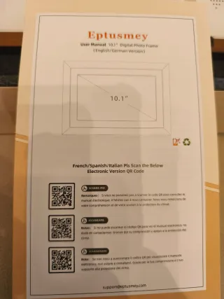 #Nuevo Marco de Fotos Digital WiFi 10.1