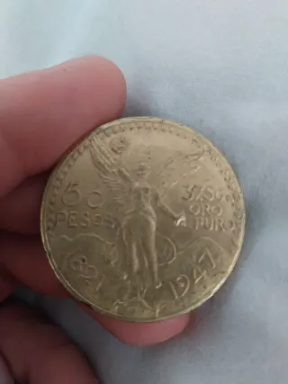 Moneda de Oro Estados Unidos Mexicanos