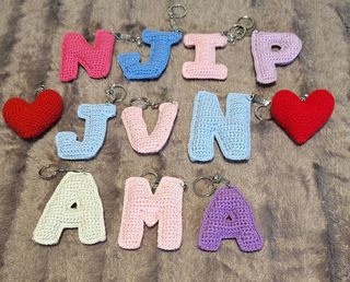 Llaveros Crochet Personalizados