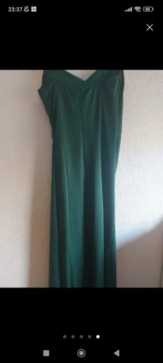 Vestido verde elegante para fiesta y graduación