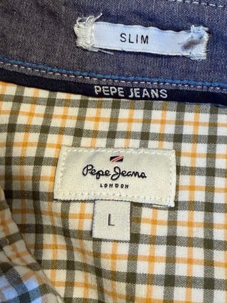 Camisa cuadros Pepe Jeans Talla L