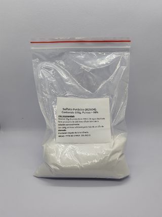 Sulfato Potásico - Abono Plantas de Acuario