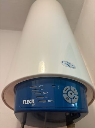 Termo eléctrico calentador agua marca Fleck