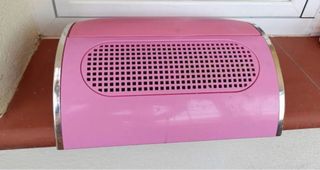 Aspirador de uñas rosa