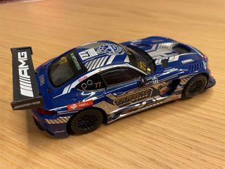Scalextric Mercedes AMG GT3 Tarmac azul