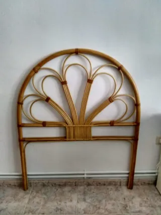 CABEZAL DE BAMBÚ PARA CAMA INDIVIDUAL