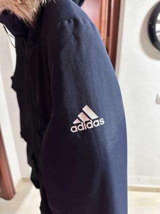 Parka Adidas Negra Talla S